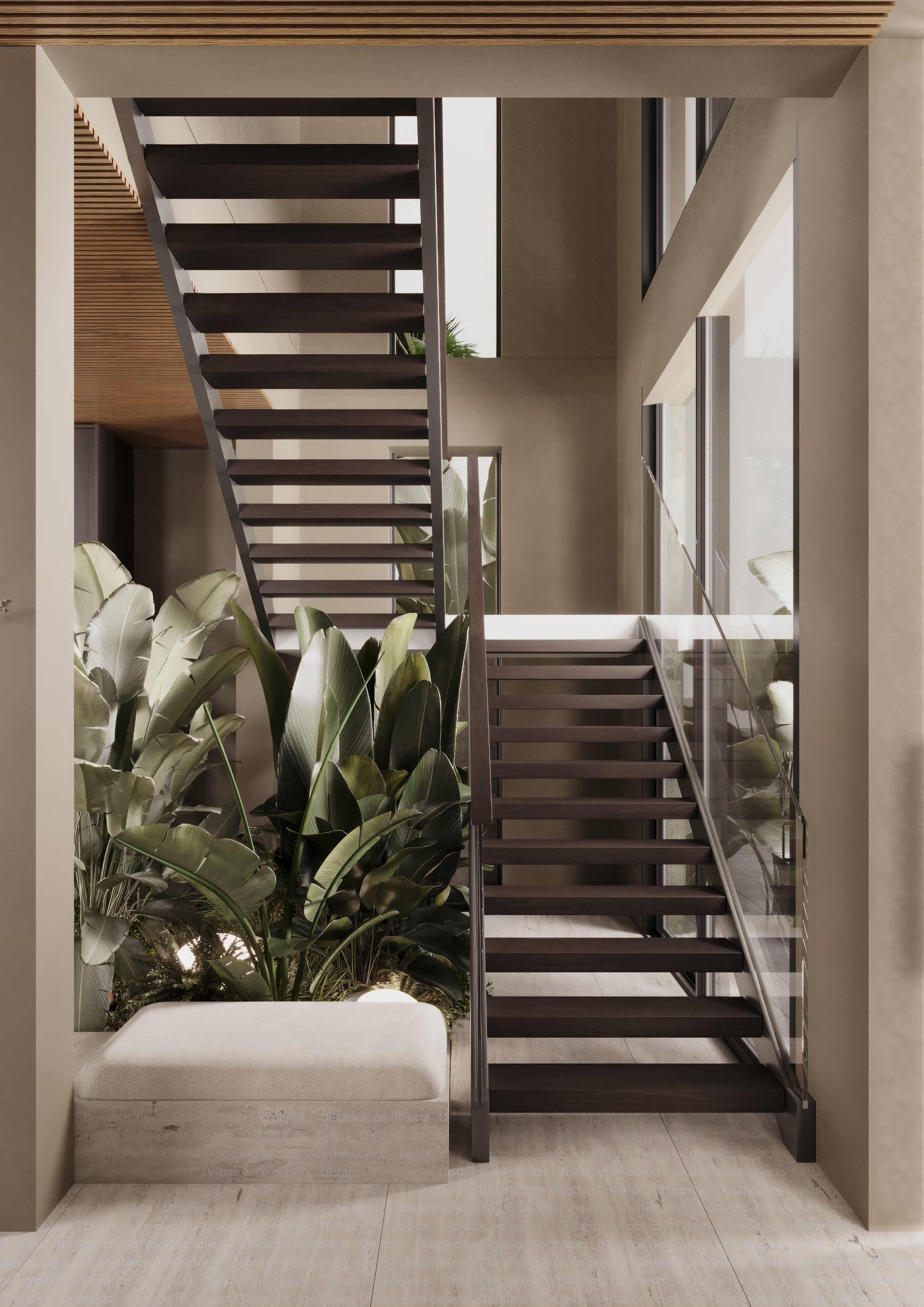 Manasara residence interior showing purpose-built zoning and architecture